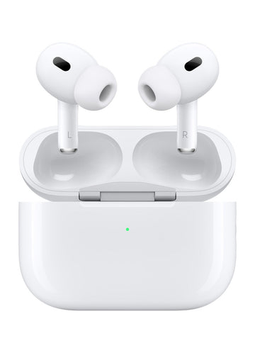 AirPods Pro 2 Wireless Earbuds, Bluetooth Headphones, Active Noise Cancellation, Hearing Aid Feature, Transparency, Personalized Spatial Audio, High-Fidelity Sound, USB-C Charging White